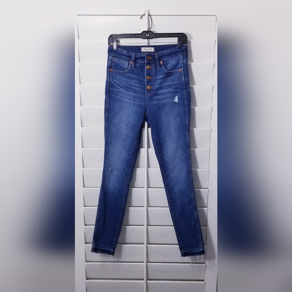 MADEWELL 10" HIGH RISE SKINNY JEANS